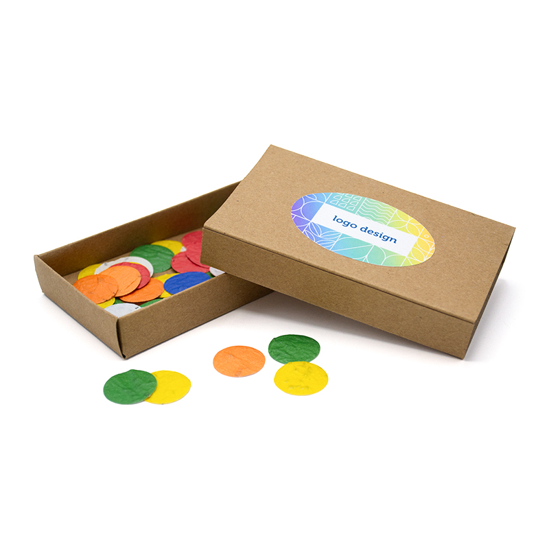 Æske med vækstkonfetti